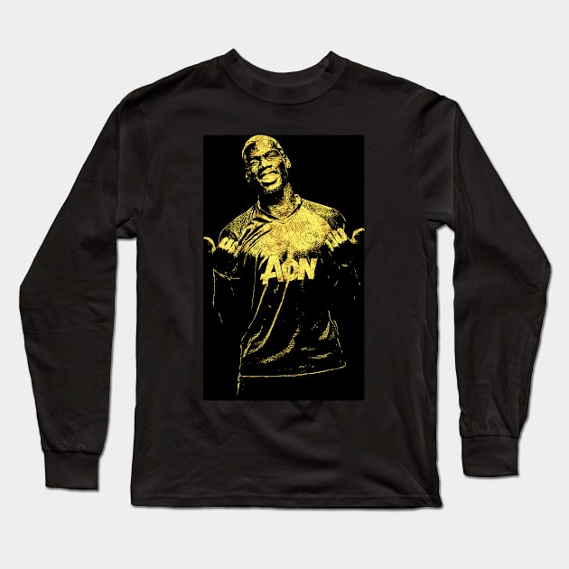 Pogba Fan Art Long Sleeve T-Shirt by Naumovski